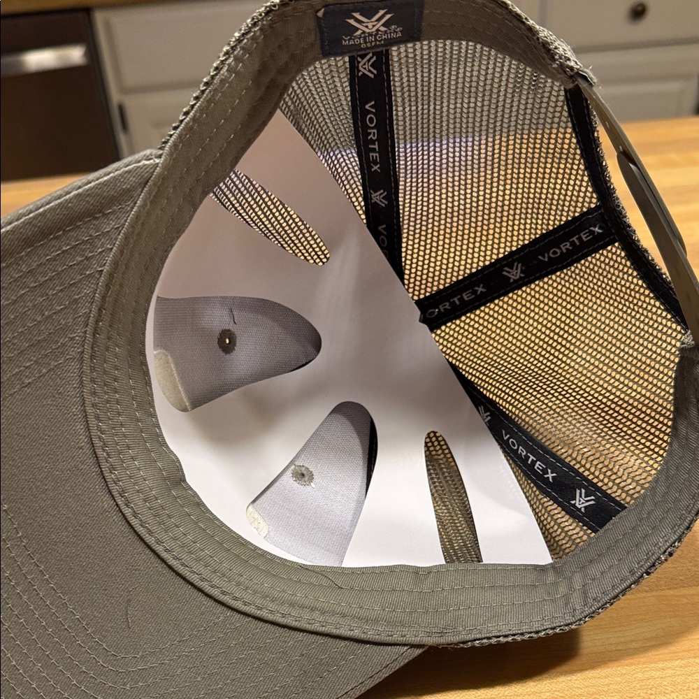 Gray Vortex Cap with Logo Patch - image 3